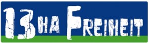 Logo: 13 ha Freiheit