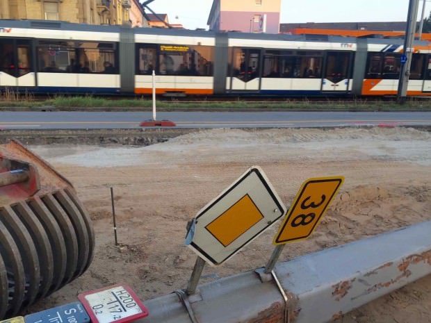 Nach den erheblichen Verkehrsbehinderungen in der Friedrich-Ebert-Straße, kommt es für Restarbeiten nun eine weitere Woche zu Teilsperrungen (Archivbild) | Foto: Neckarstadtblog