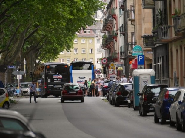 Eine eher ungewöhnliche Situation in der Langen Rötterstraße | Foto: M.W.