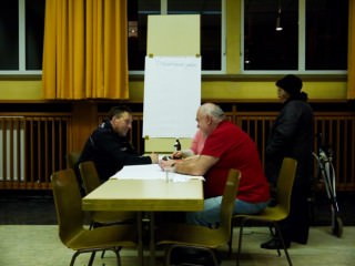 Einfach mal ungezwungen mit der Neckarstädter Polizei über Probleme reden können, wurde als Wunsch geäußert | Foto: Neckarstadtblog