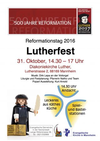 lutherfest 2016 plakat 320x453 - Evangelische Kirche startet ins Lutherjahr