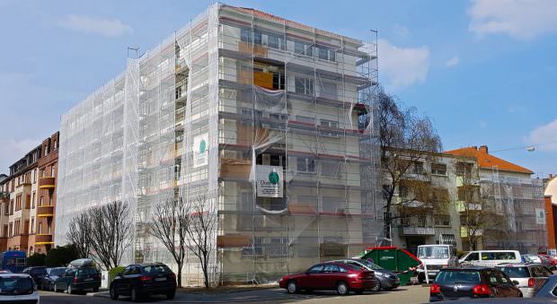 Die 48 Wohnugen von Spar+Bau in der Neckarstadt-Ost: Modernisierungs- und Instandhaltungsmaßnahmen in 48 Wohnungen sollen zu Mieterhöhungen von 2,50 €/qm führen | Foto: Schuster
