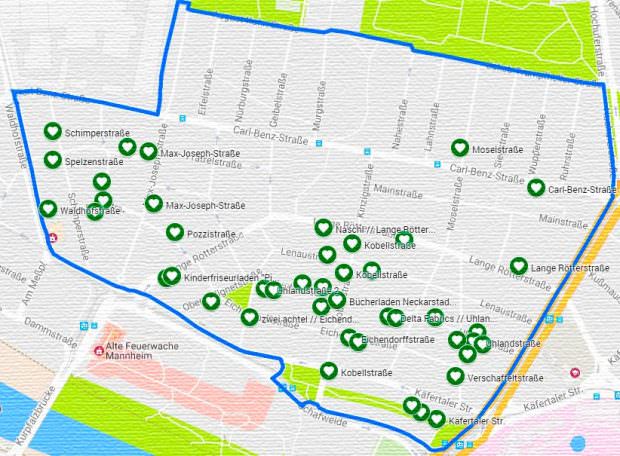 karte hofflohmaerkte 620x456 - So viele Flohmärkte hat die Neckarstadt noch nie gesehen!