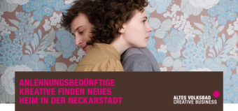 Werbung für den Bevölkerungsaustausch | Screenshot: Webseite Altes Volksbad Creative Business