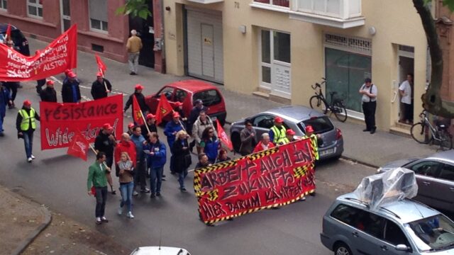 Alstom-Demozug in der Neckarstadt | Foto: privat