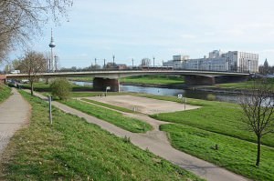Die Friedrich-Ebert-Brücke | Foto: Hubert Berberich (CC by 3.0)