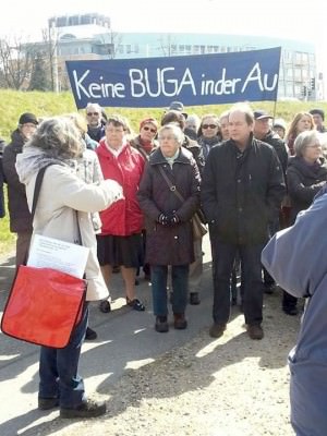 Werden die BuGa-Gegner von der Verwaltung auf die Straße und auf den Rechtsweg gezwungen? | Foto: Karlheinz Paskuda (Archivbild, Oktober 2013)