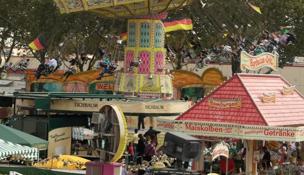 Kettenkarussell auf der Mannheimer Messe | Foto: Stadt Mannheim