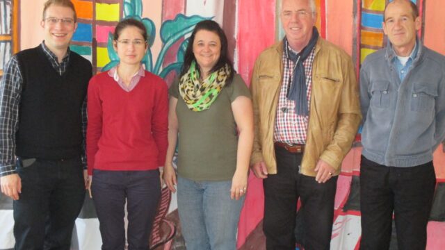 Von links: Christian Stalf, Irina Fitz, Karin Urbansky, Günter Wöhr | Foto: CDU-Ortsverband Mannheim-Neckarstadt