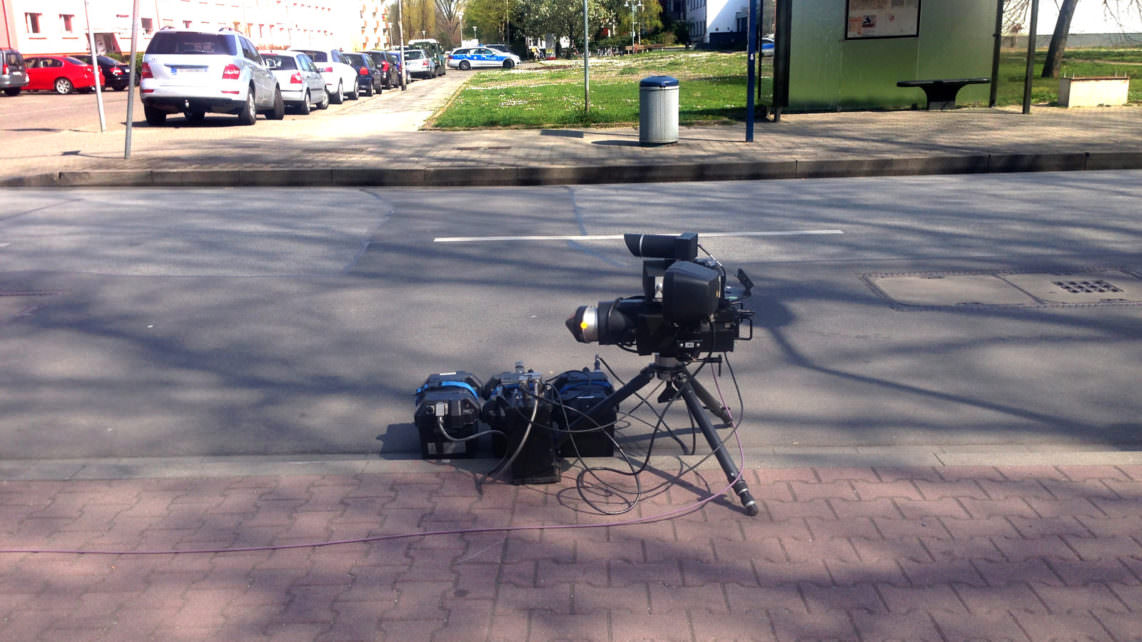 Blitzer in der Carl-Benz-Straße | Foto: Neckarstadtblog