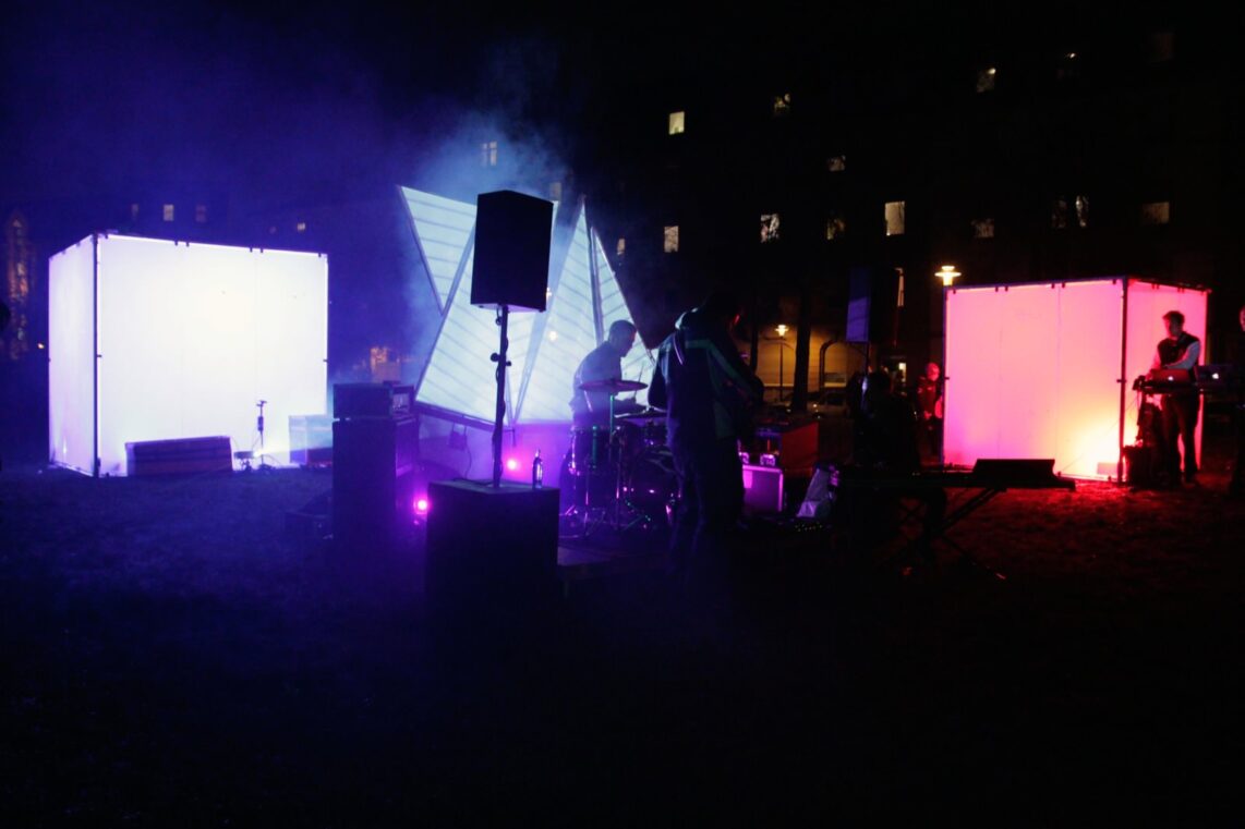 Die berühmten Lichtwürfel auf dem Neumarkt | Foto: Gabriel Höfle