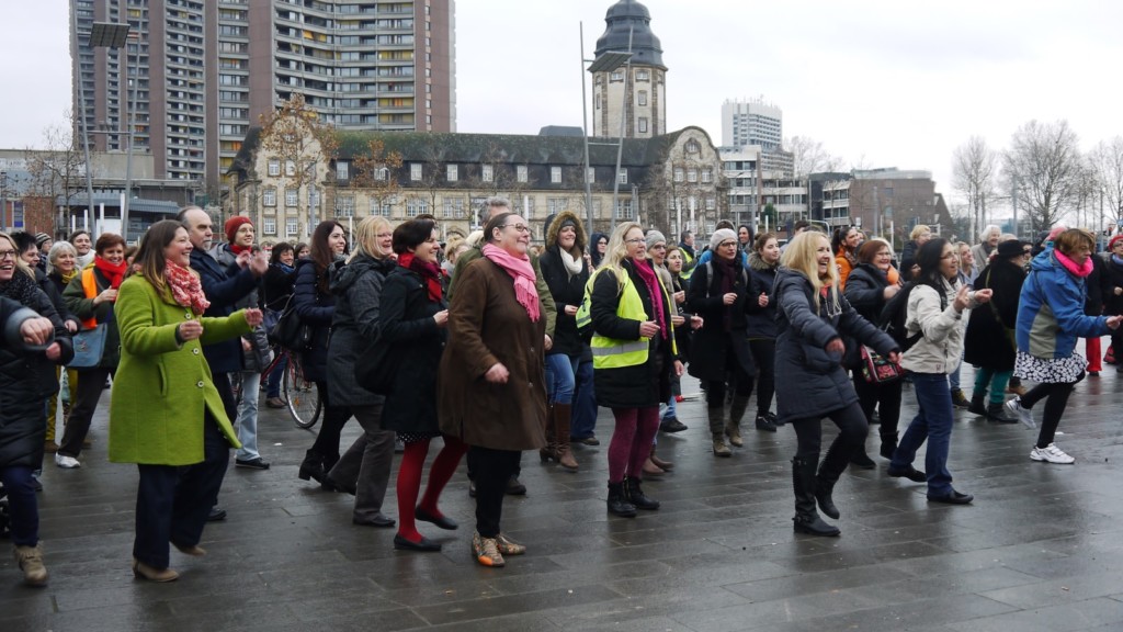 "One Billion Rising"-Tanzdemo 2016 | Foto: M. Schülke