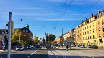 Die Straßenbahnhaltestelle Lange Rötterstraße | Foto: M. Schülke