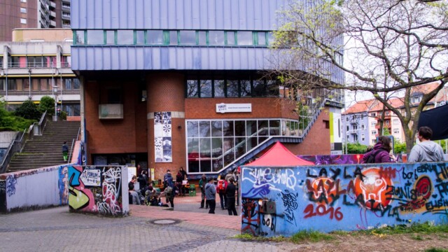 Im Jugendkulturzentrum forum trafen sich wieder einmal Buchbegeisterte und Anarchisten zum Austausch über Politik und Leben | Foto: Isabel Dehmelt