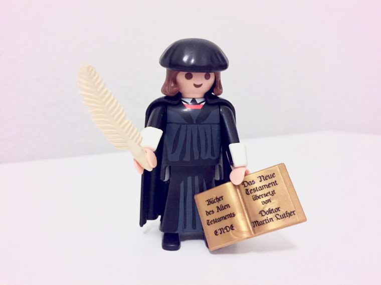 Reformator Martin Luther als Spielfigur | Foto: M. Schülke