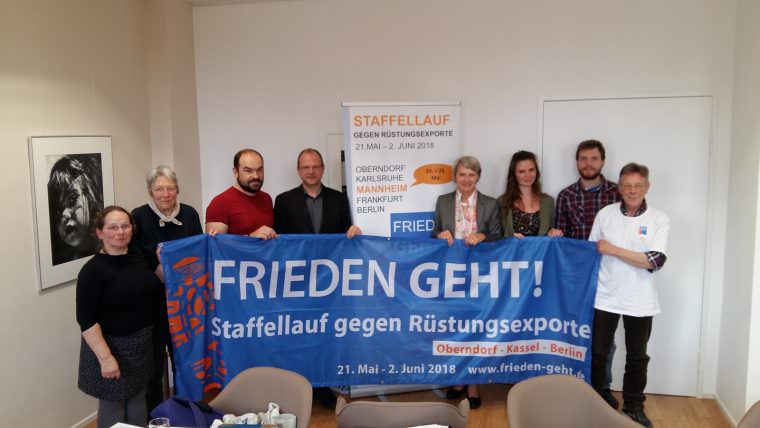 Freuen sich über aktive Helfer und Mitläufer: (v.l.n.r.): Hedi Sauer-Gürth, Gela Böhne, Simon Glockner, Joachim Vette, Ulrike Freundlieb, Sarah Gräber, Philipp Medert und Otto Reger | Foto: ekma/deVos