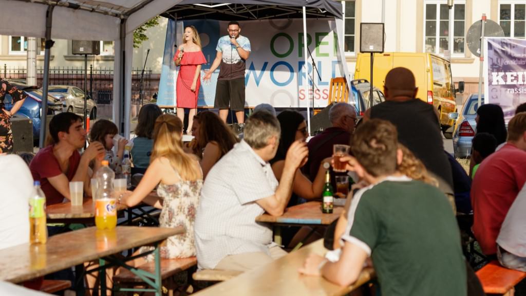 Erstes "Fest der Solidarität" auf dem Neumarkt | Foto: CKI