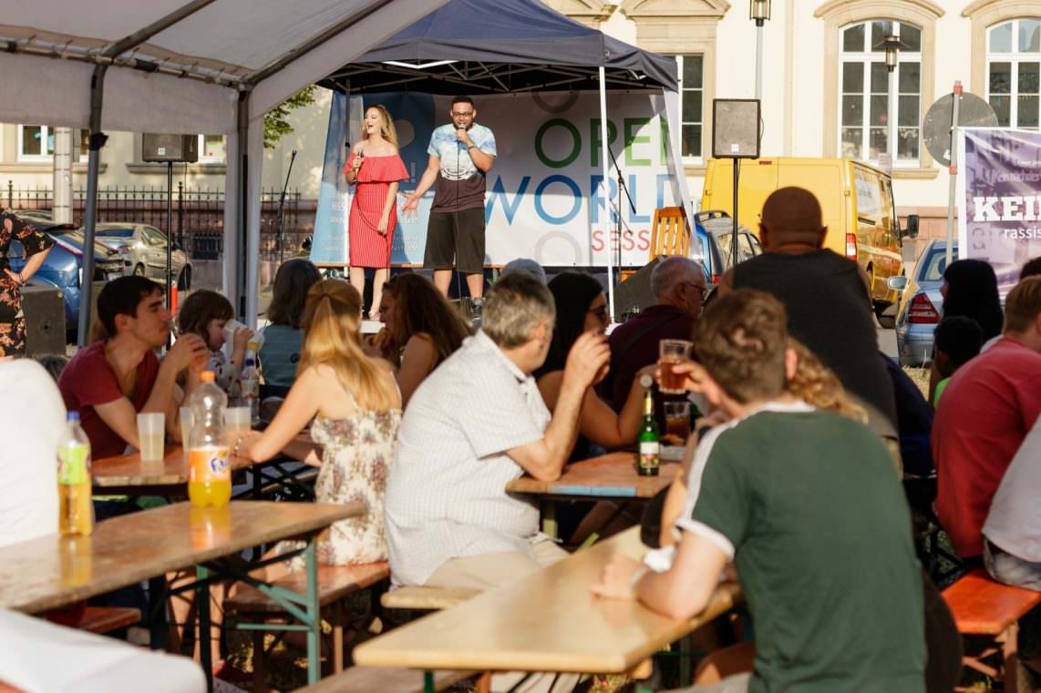 Erstes "Fest der Solidarität" auf dem Neumarkt | Foto: CKI