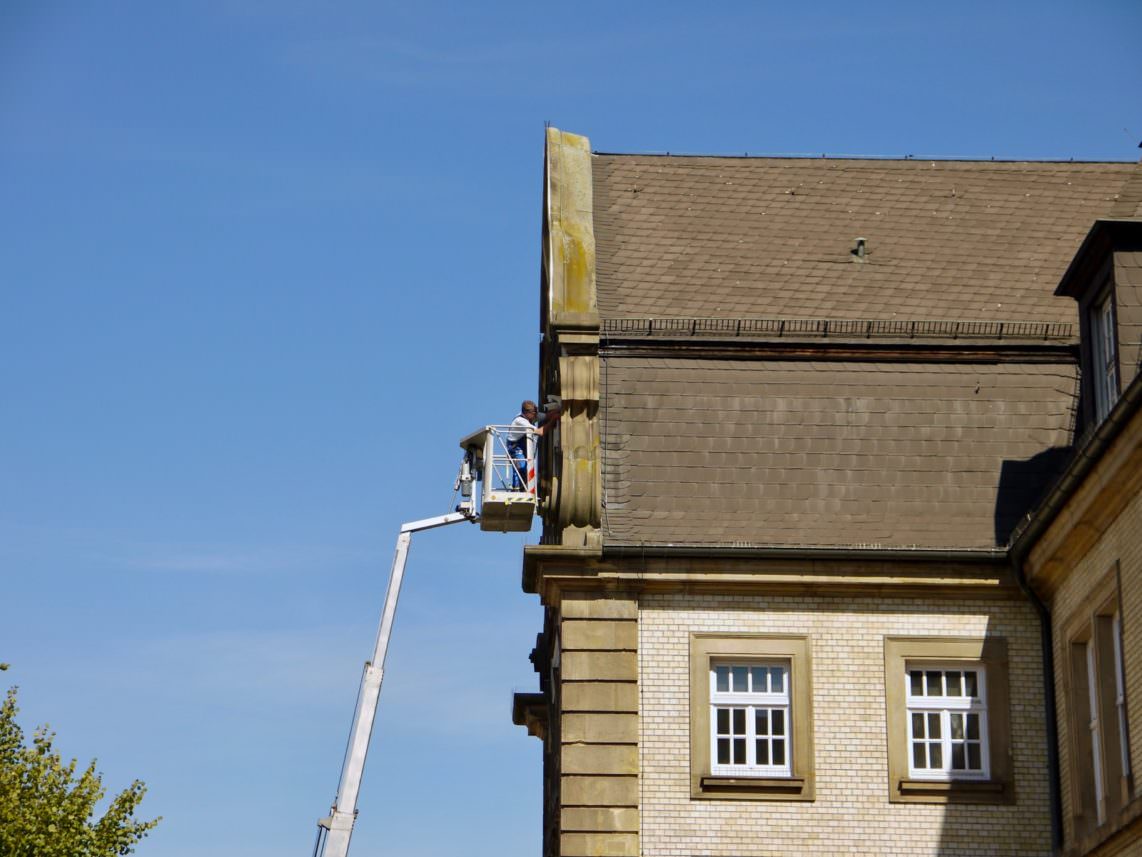 Von weit oben wollen Stadtverwaltung und Polizeipräsidium den Alten Messplatz rund um die Uhr beobachten lassen | Foto: M. Schülke