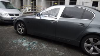 Autoaufbruch in der Kinzigstraße | Foto: M. Schülke