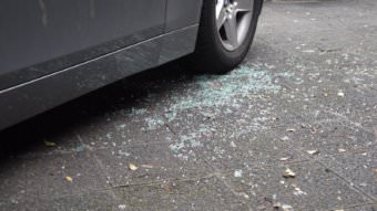 Autoaufbruch in der Kinzigstraße | Foto: M. Schülke