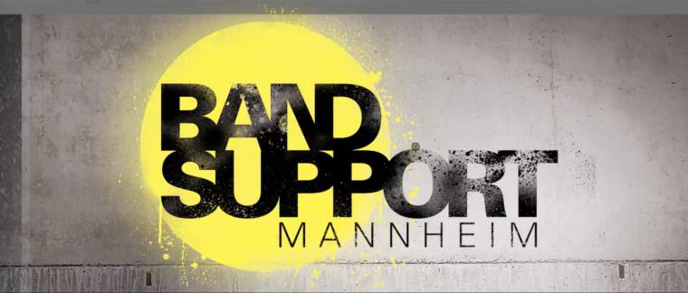 bandsupport mannheim 760x324 - Sechs Nachwuchsbands werden 2019 gefördert