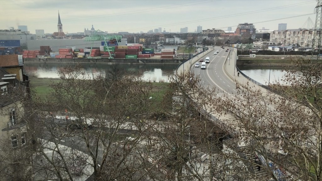 Vogelperspektive auf die Jungbuschbrücke | Foto: M Schülke