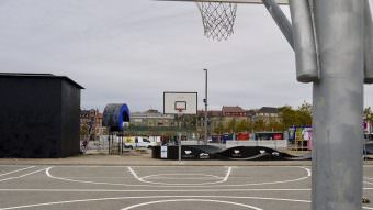 Basketballfeld und Pumptrack laden zum sportlichen Spiel ein | Foto: M. Schülke