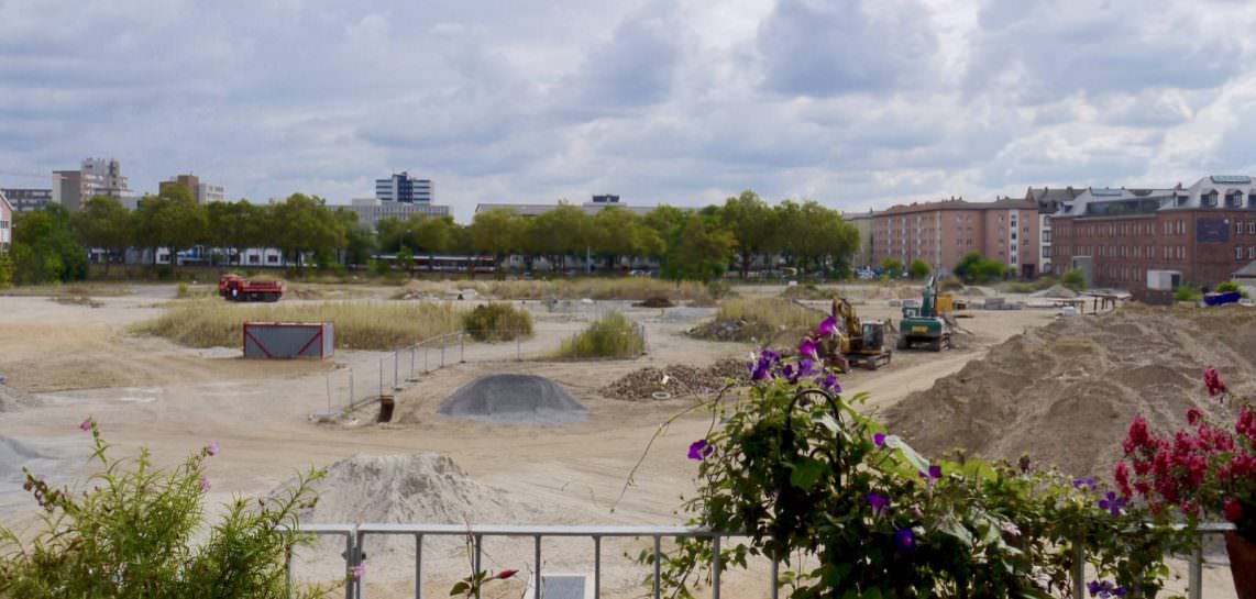 Die Baufelder 4 und 5 aus der Sicht der Wohnprojekte auf Turley (Archivbild 2016) | Foto: M. Schülke