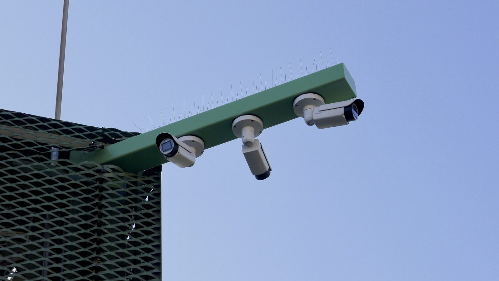Videoüberwachung auf dem Alten Messplatz: Angeblich kein Fahndungssystem, aber dafür nutzbar | Foto: M. Schülke