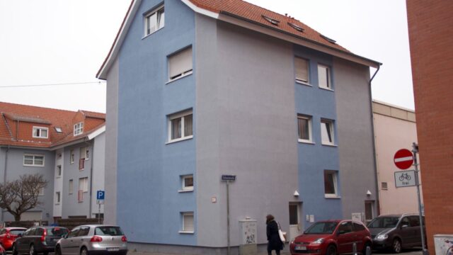 Die Zehntstraße 1 wird angemalt | Foto: Stadt.Wand.Kunst