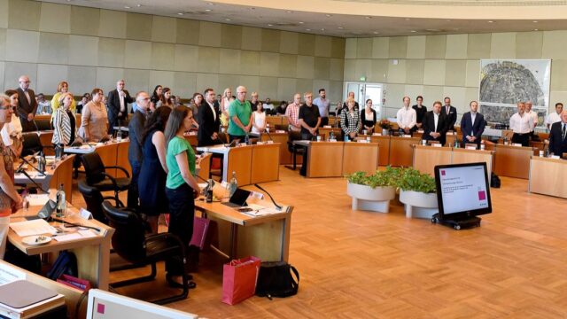 Konstitutierende Sitzung des Gemeinderats 2019 | Foto: Thomas Tröster / Stadt Mannheim