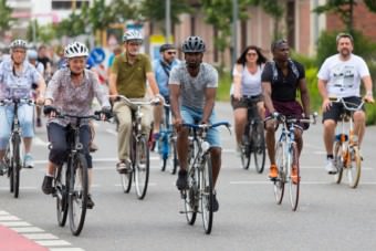 Teilnehmer*innen der Radparade 2019 | Foto: CKI