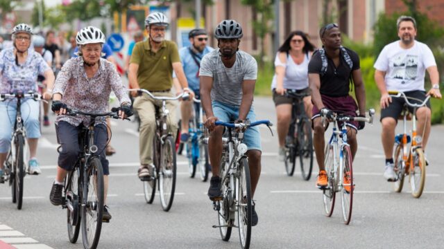 Teilnehmer*innen der Radparade 2019 | Foto: CKI