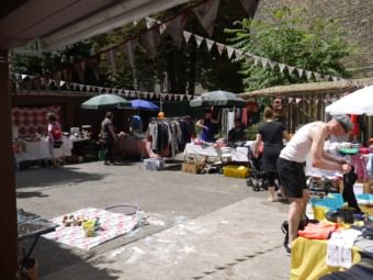 Impressionen vom "Neckarschätze"-Hofflohmarkt 2019 | Foto: M. Schülke