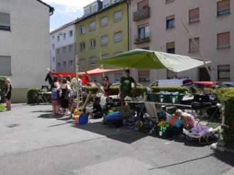 Impressionen vom "Neckarschätze"-Hofflohmarkt 2019 | Foto: M. Schülke