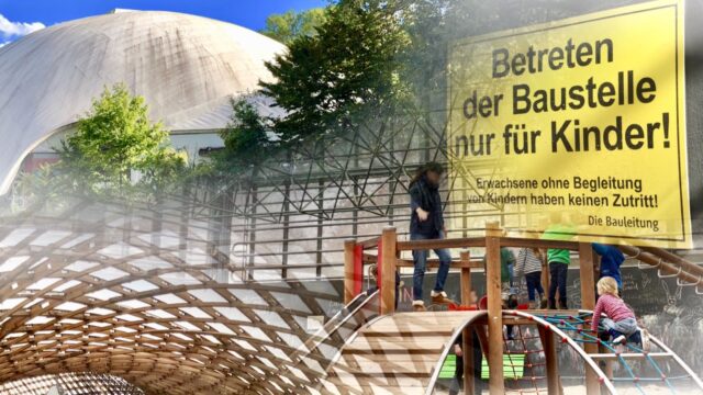 Ein Indoor-Spielplatz wie im Luisenpark wäre eine Nutzungsmöglichkeit, die Familien anspräche | Bildmontage: Neckarstadtblog