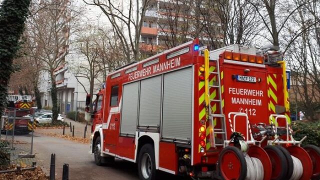 Im Brunnengarten brannte es in einem 14-stöckigen Hochhaus | Foto: Stadt Mannheim