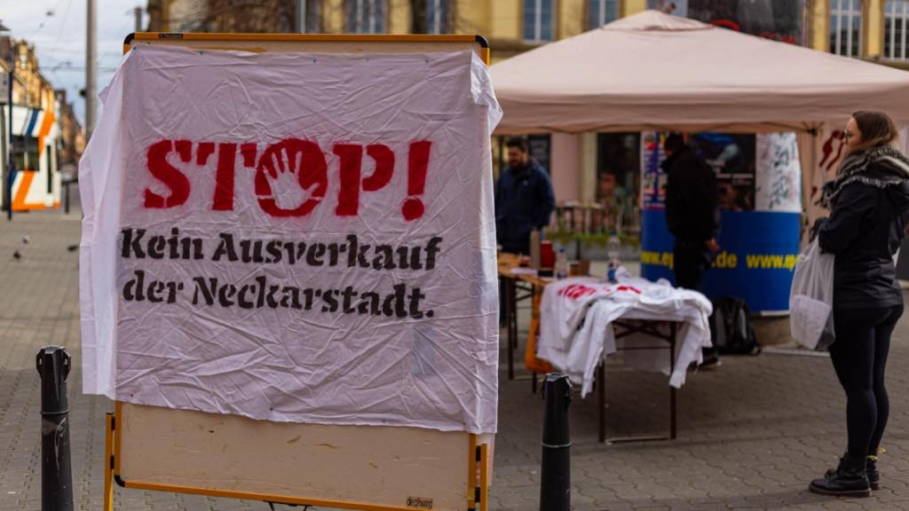 "Kein Ausverkauf der Neckarstadt!" | Foto: Ewwe longt's