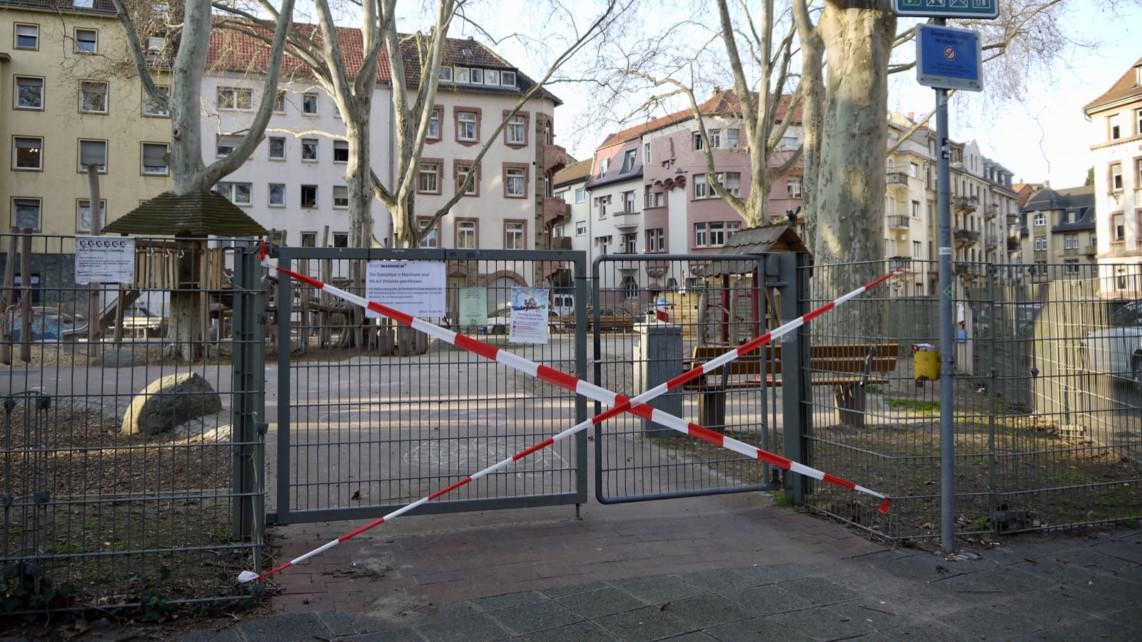 Gesperrter Spielplatz | Foto: M. Schülke