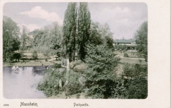 Der Friedrichspark in früheren Zeiten | Bildnachweis: MARCHIVUM Mannheim, Bildsammlung