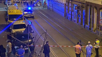 Bis in die späten Abendstunden ist der Tatort für die Ermittlungsarbeit der Polizei abgesperrt | Foto: zg