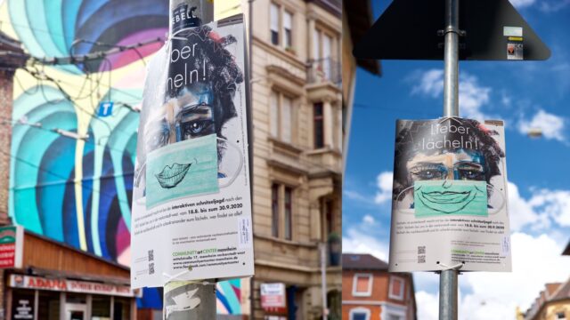 Ausstellung im öffentlichen Raum | Fotos: Sabine Mader