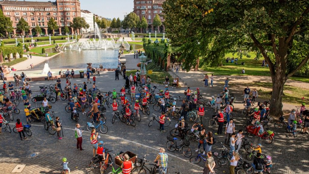 Kidical Mass Mannheim im September 2020 | Foto: Lys Y. Seng