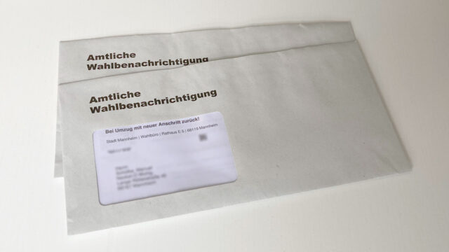 Alle Wahlbenachrichtigungen sind verteilt | Foto: M. Schülke