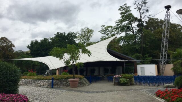 Die Konzertmuschel im Herzogenriedpark (Archivbild 2015) | Foto: M. Schülke