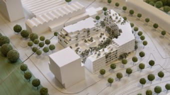 Im Oktober 2020 wurde der Siegerentwurf für das Wohnbau- und Kita-Projekt der Öffentlichkeit vorgestellt | Foto: M. Schülke