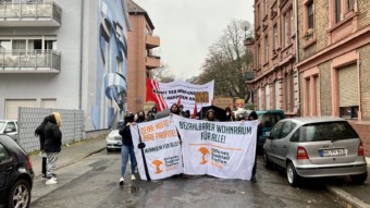 Eindrücke von der Demonstration "Deine Miete – Ihre Profite! Bezahlbarer Wohnraum für alle" | Foto: M. Schülke