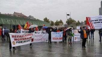 Eindrücke von der Demonstration "Deine Miete – Ihre Profite! Bezahlbarer Wohnraum für alle" | Foto: M. Schülke