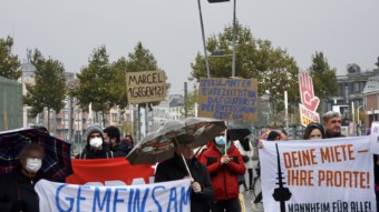 Eindrücke von der Demonstration "Deine Miete – Ihre Profite! Bezahlbarer Wohnraum für alle" | Foto: M. Schülke